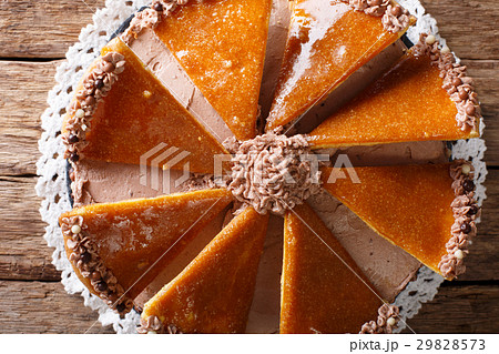 Traditional Hungarian Dobosh cake 29828573
