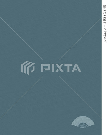 日本伝統の色 錆御納戸 縦 のイラスト素材