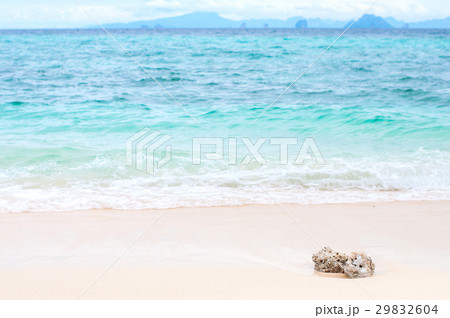 Beautiful seascape with white sand beach 29832604