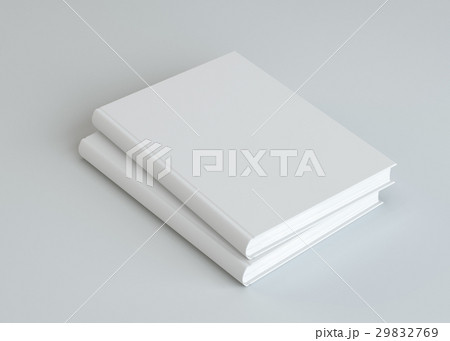 Two empty white books 29832769