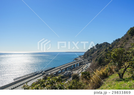 駿河湾沿いの道路 駿河湾沿いの道路 29833869