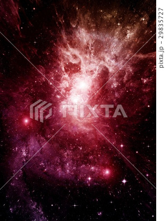Stars, dust and gas nebula in a far galaxy 29835727