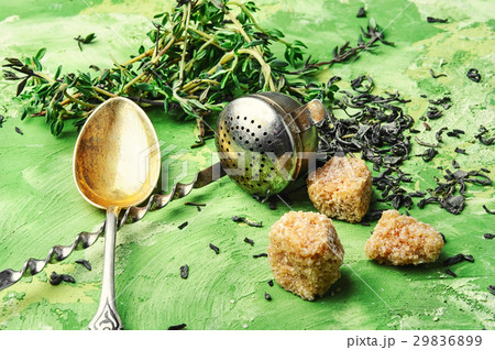herbal tea with thyme herbal tea with thyme 29836899
