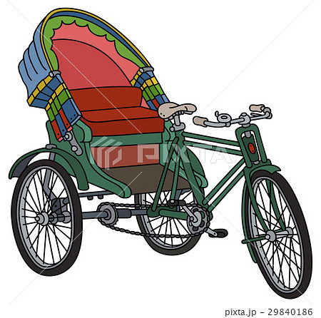 Classic cycle rickshaw Classic cycle rickshaw 29840186