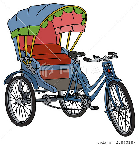 Classic cycle rickshaw Classic cycle rickshaw 29840187