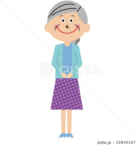 ポップな家族　祖母　お出迎え 29840197