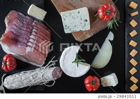 Mix Of Cheese And Salami 29841011