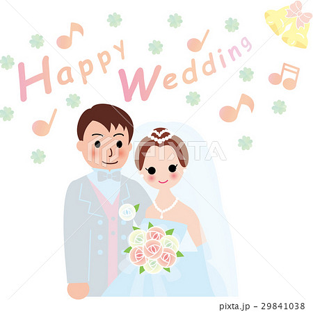 Happy Wedding 　新郎新婦 29841038
