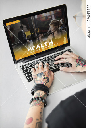 Fitness Healthy Lifestyle Wellbeing Activity Concept Fitness Healthy Lifestyle Wellbeing Activity Concept 29843525