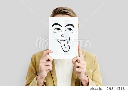 Face Expression Emotional People Concept Face Expression Emotional People Concept 29844518