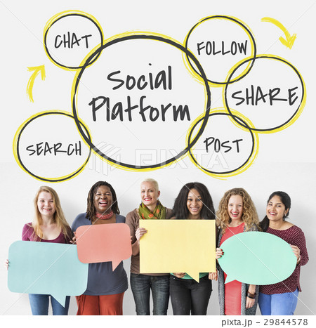 Internet Social Platform Media Network Digital Internet Social Platform Media Network Digital 29844578