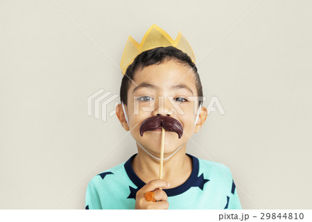 Little Boy Moustache Crown Concept 29844810