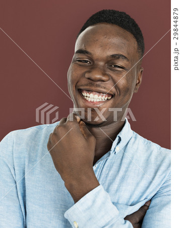 Man Cheerful Smiling Portrait Concept 29844879
