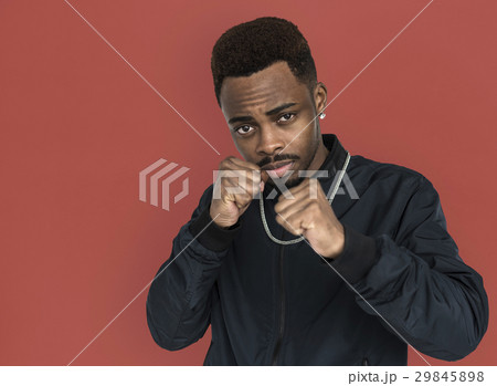Studio People Shoot Portrait Isolated 29845898