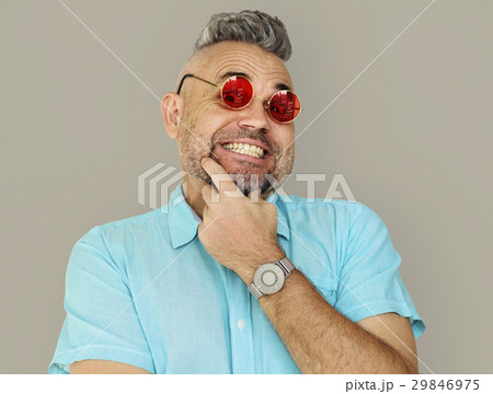 Man Smiling Happiness Studio Portrait 29846975