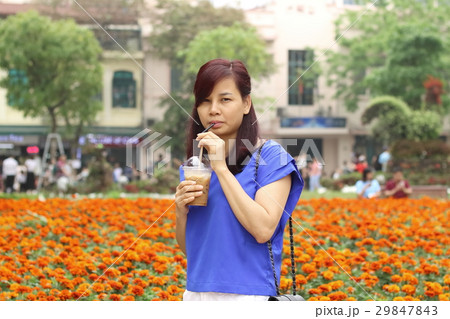 ベトナム　ハノイ　ホアンキエム湖への旅行 29847843