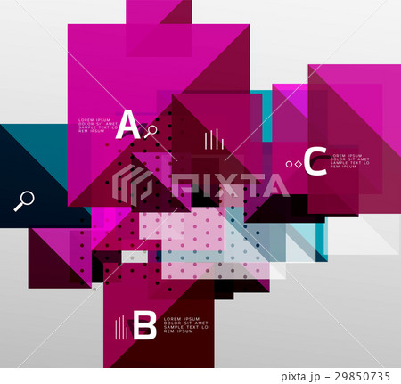 Colorful triangles and squares Colorful triangles and squares 29850735