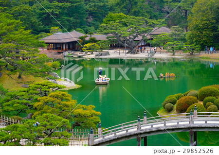 栗林公園の和船 29852526