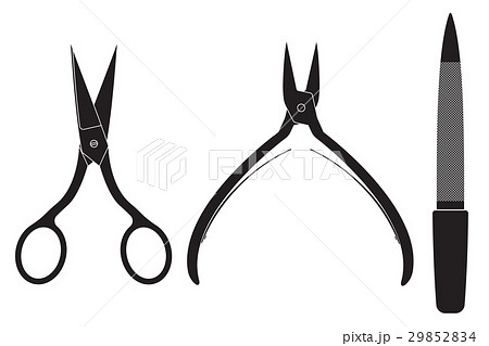 Manicure set. Scissors, nippers, file 29852834