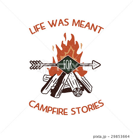 Vintage adventure Hand drawn label design. "The 29853664