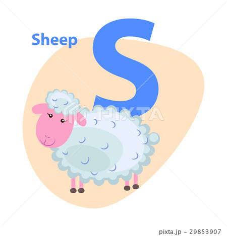 Character S Cheerful Sheep on ABC for Children Character S Cheerful Sheep on ABC for Children 29853907
