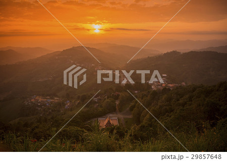 THAILAND CHIANG RAI MAE SALONG LANDSCAPE THAILAND CHIANG RAI MAE SALONG LANDSCAPE 29857648