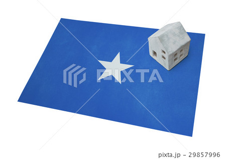 Small house on a flag - Somalia 29857996
