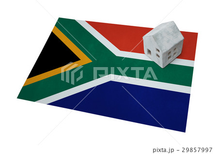 Small house on a flag - South Africa 29857997