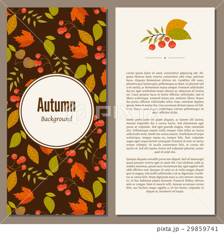 Autumn background raster illustration Autumn background raster illustration 29859741