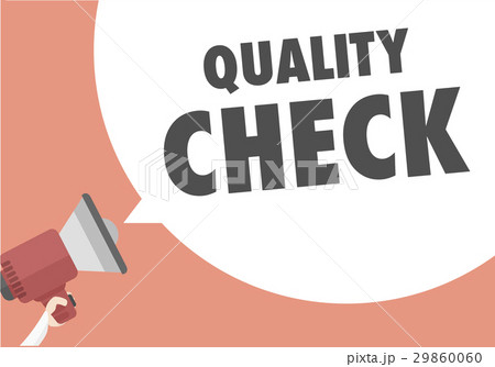 Megaphone Quality Check Megaphone Quality Check 29860060