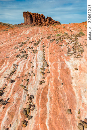 Colorful sandstone on the trail in Valley of Fire 29862018