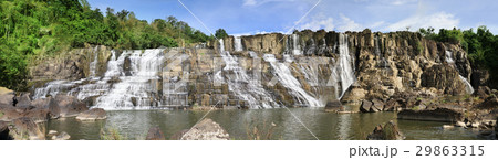 Beautiful Pongour waterfall in Vietnam Beautiful Pongour waterfall in Vietnam 29863315