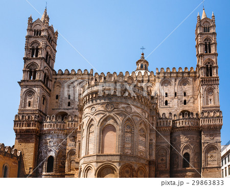 back side of Palermo Cathedral back side of Palermo Cathedral 29863833