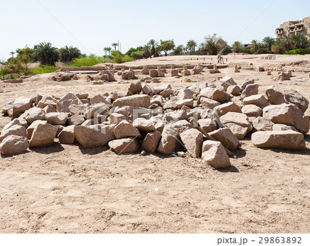 ruins of medieval Islamic town Ayla in Aqaba city 29863892