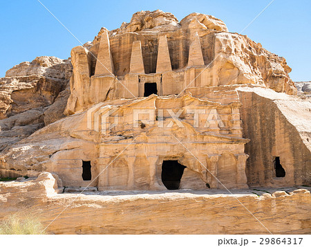 The Obelisk Tomb and Triclinium in Petra 29864317