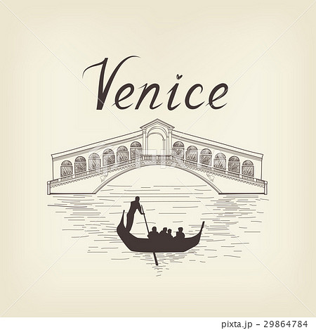 Venice City famous bridge Travel Italy background Venice City famous bridge Travel Italy background 29864784