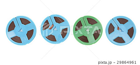 Vintage magnetic audio reels 29864961