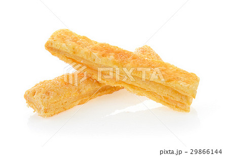 Pie or bread Sticks on white background 29866144