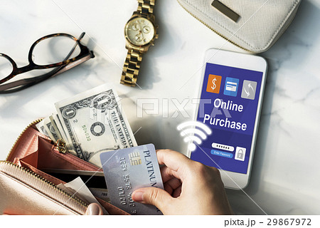 Online Purchasing Payment E-commerce Banking Online Purchasing Payment E-commerce Banking 29867972