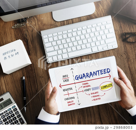 Affirmed Authorized Certified Guaranteed Concept 29868003