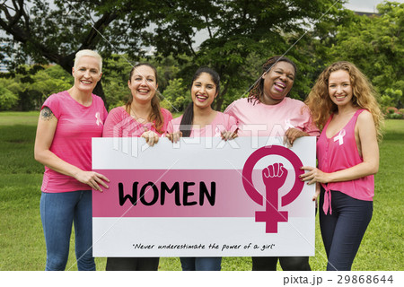 Women Girl Power Feminism Equal Opportunity Concept 29868644