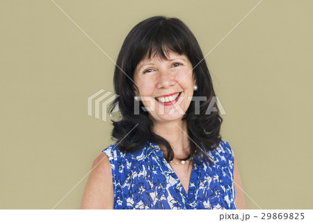 Senior Adult Woman Smiling Happiness Portrait 29869825