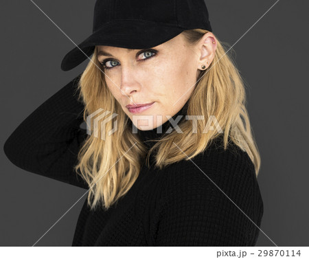 Woman Confidence Self Esteem Portrait Concept 29870114