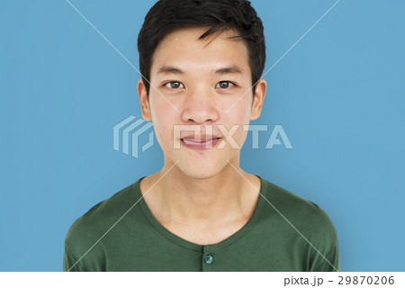 Man Nutural Confident Portrait Casual Cheerful Concept Man Nutural Confident Portrait Casual Cheerful Concept 29870206