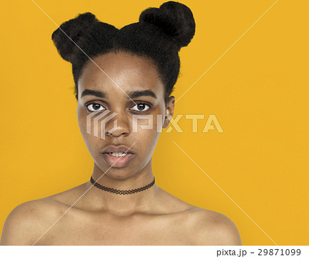 African Descent Woman Front 29871099