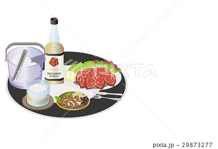 今日の晩酌バーボンロックとアーモンド 今日の晩酌バーボンロックとアーモンド 29873277