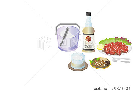 今日の晩酌バーボンロックとアーモンド 今日の晩酌バーボンロックとアーモンド 29873281