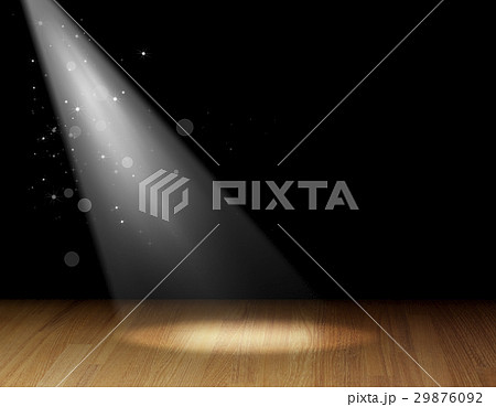 ステージ スポットライトのイラスト素材 29876092 Pixta