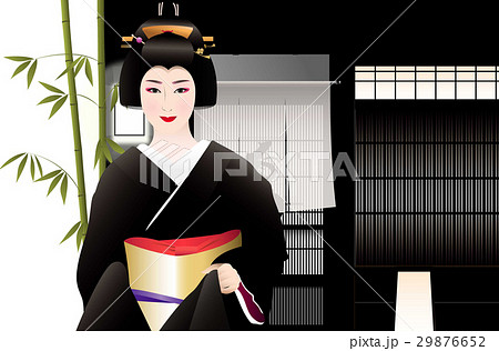 Geisha 02のイラスト素材