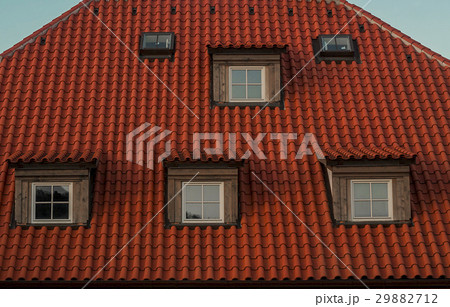 Tile roof and windows Tile roof and windows 29882712